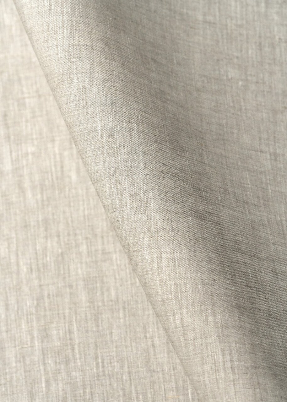 1 Yard Light Mixed Natural Washed Pure Linen Fabric Midweight 2 Tone 60 Inches Wide